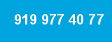 919 977 40 77 919 977 40 77